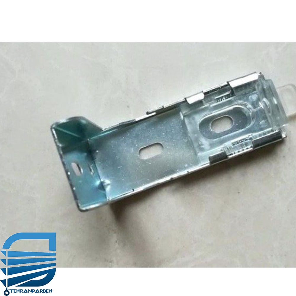 پرده زبرا طوسی طرح چوب - تصویر 4