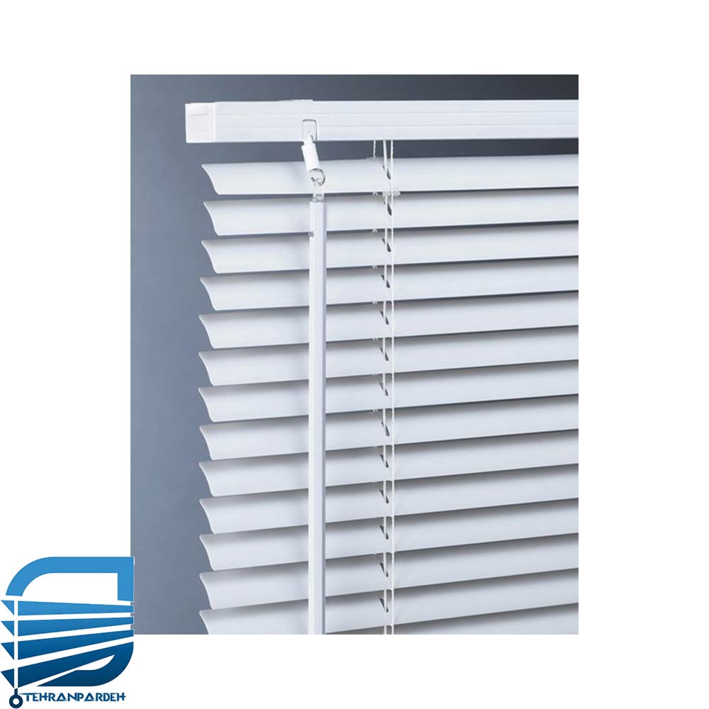 پرده کرکره ای فلزی طرح چوب 25 میل - تصویر 4